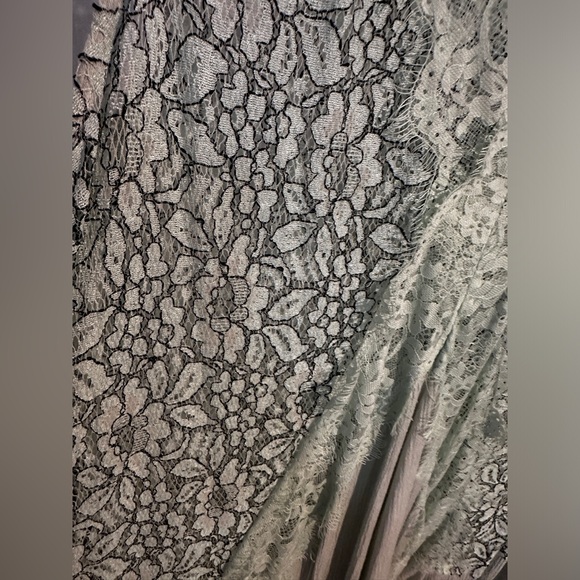 NWT Mint Green with Lace Mini Dress - Picture 7 of 8